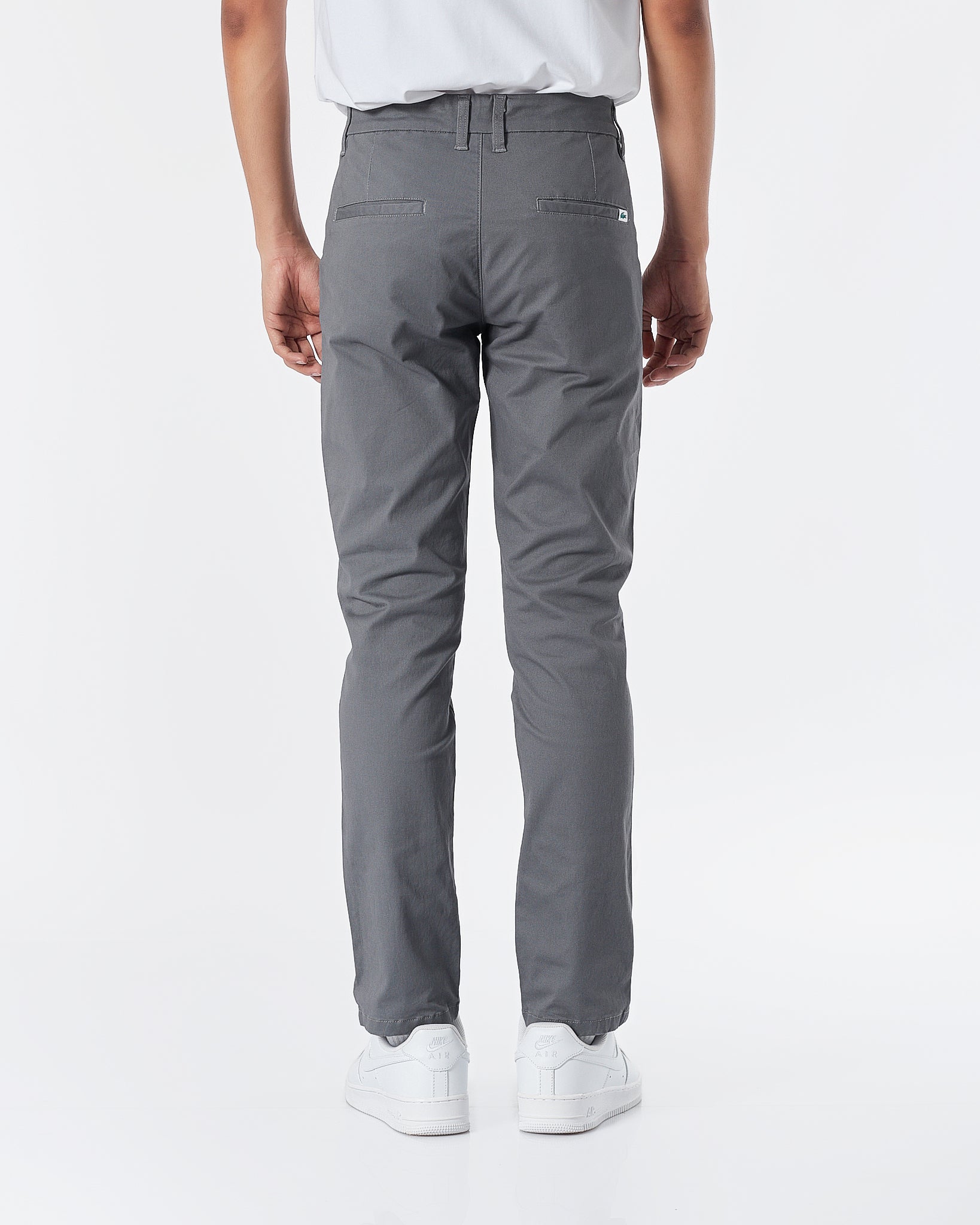 LAC Plain Color Men Dark Grey Khaki Pants 22.90