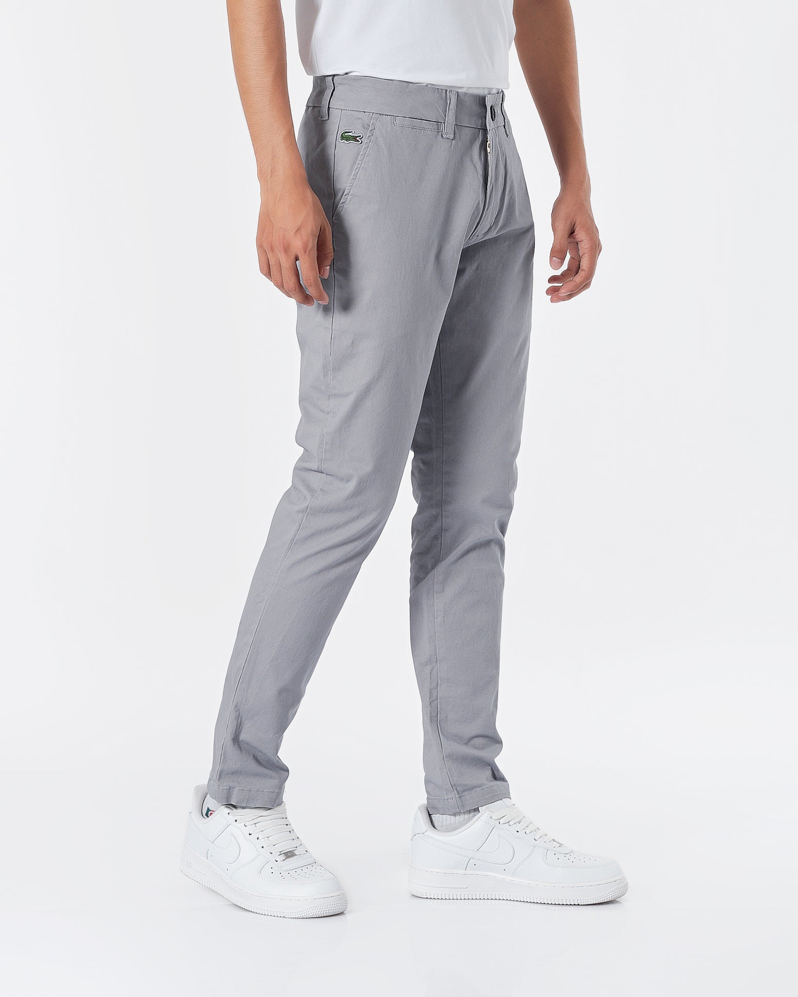 LAC Plain Color Men Grey Khaki Pants 22.90