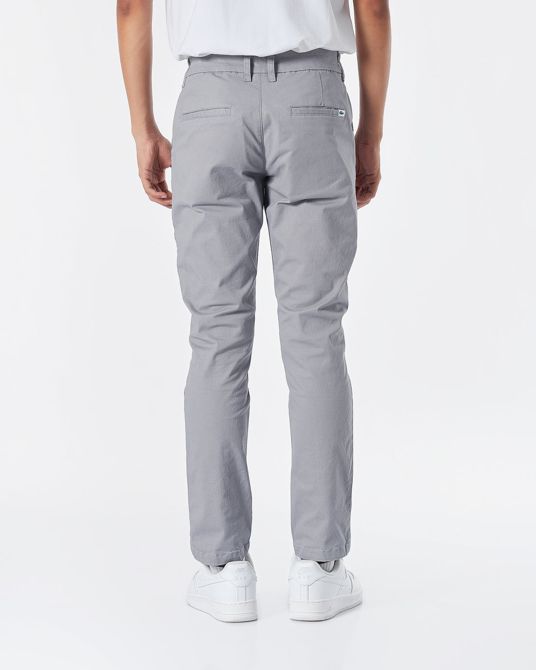 LAC Plain Color Men Grey Khaki Pants 22.90