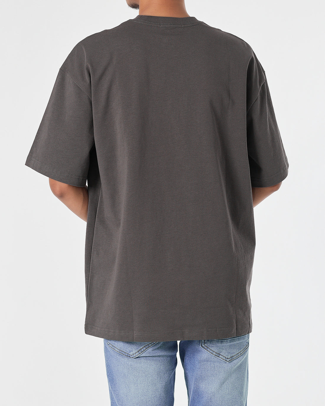 CEL Logo Printed Men Dark Grey T-Shirt 17.90