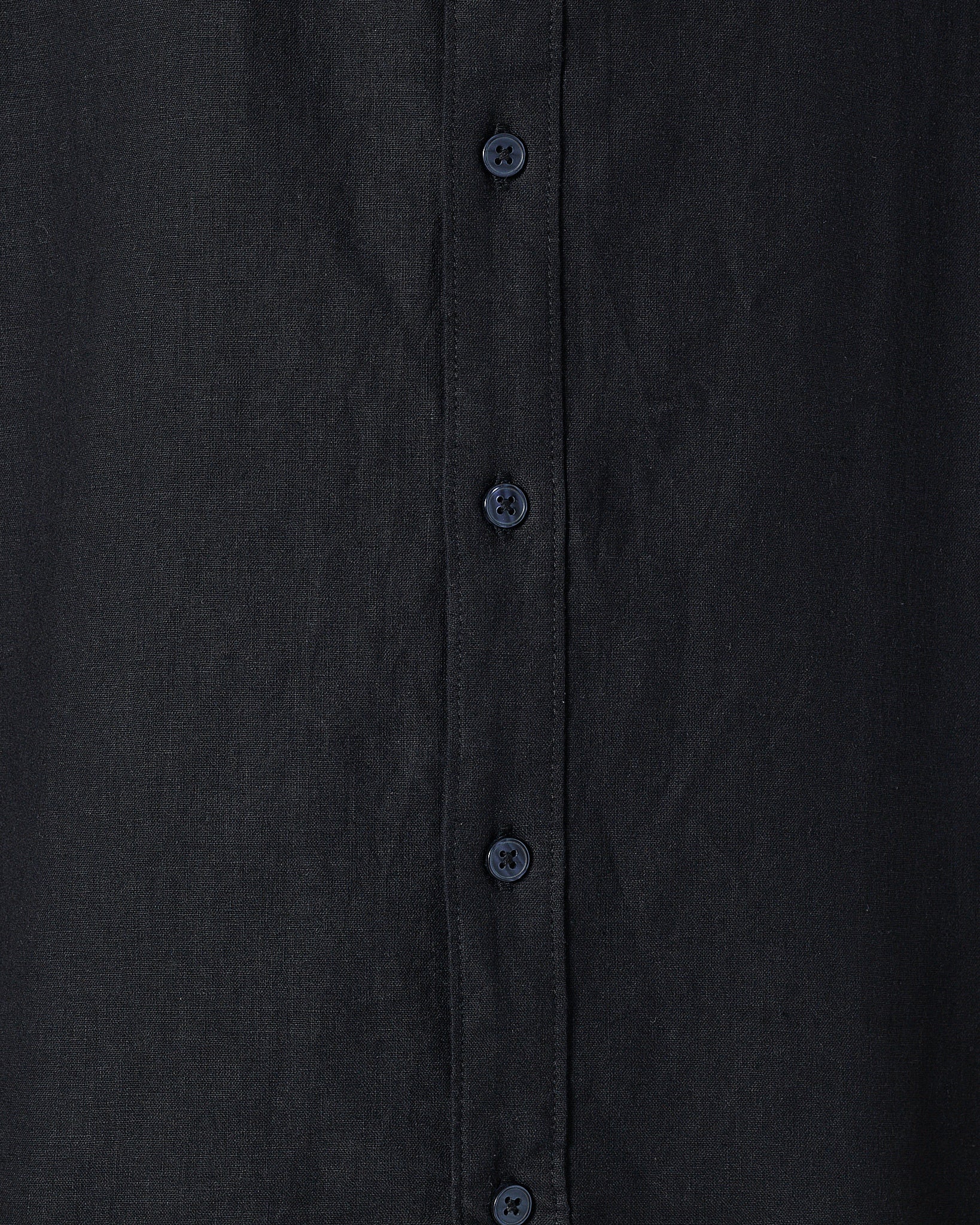 RL Casual Linen Men Black Shirts Short Sleeve 20.90