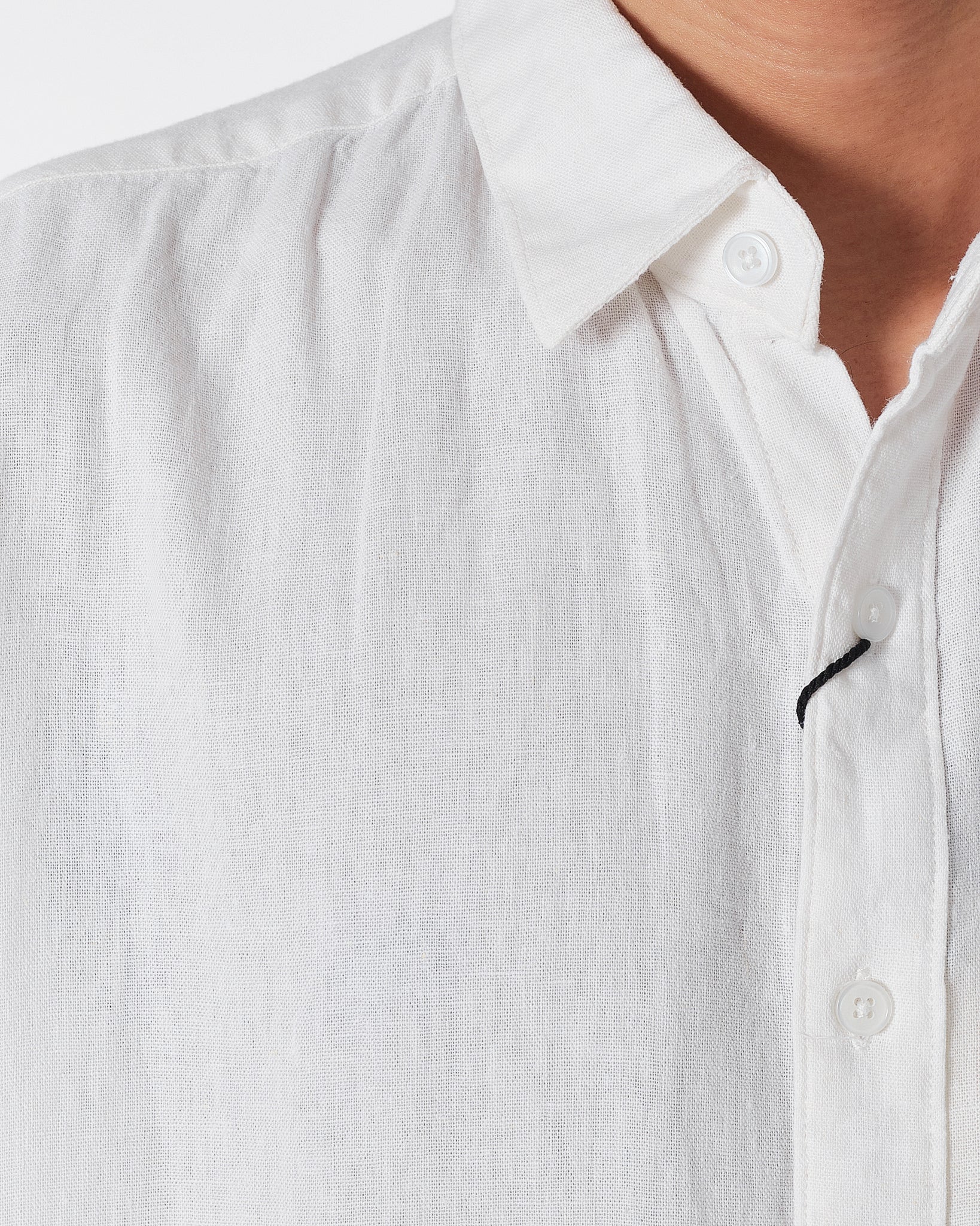 CK Linen Men White Shirts Short Sleeve 20.90