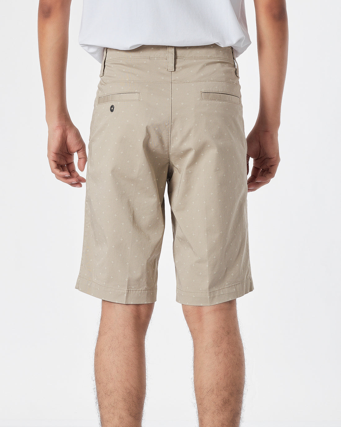 UA Star Over Printed Men Cream Short Pants 18.50