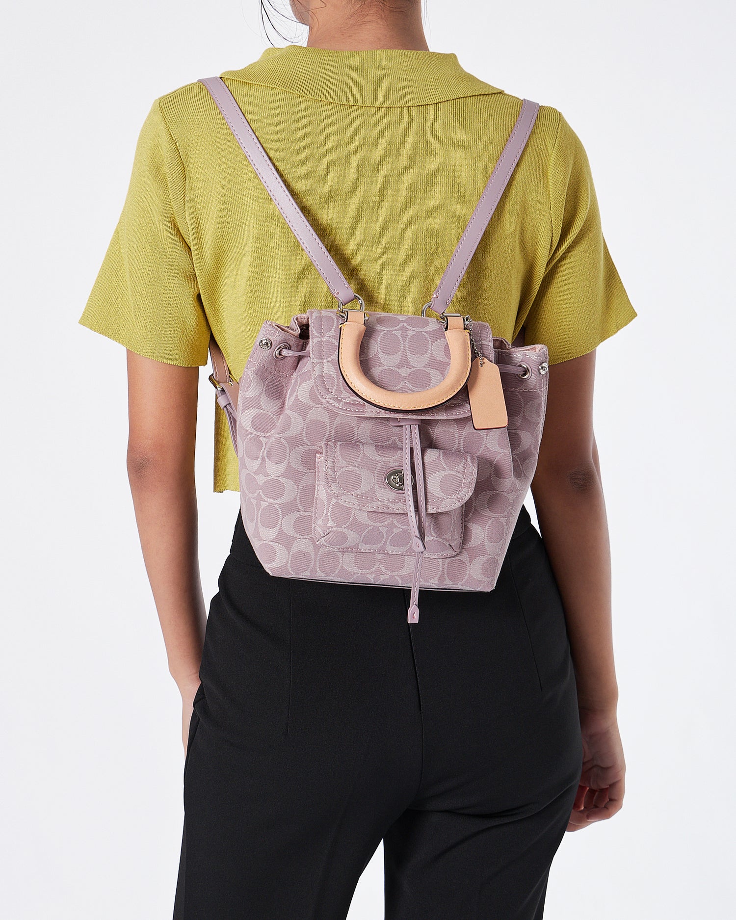 COA Monogram Purple Lady Mini Backpack 89.90