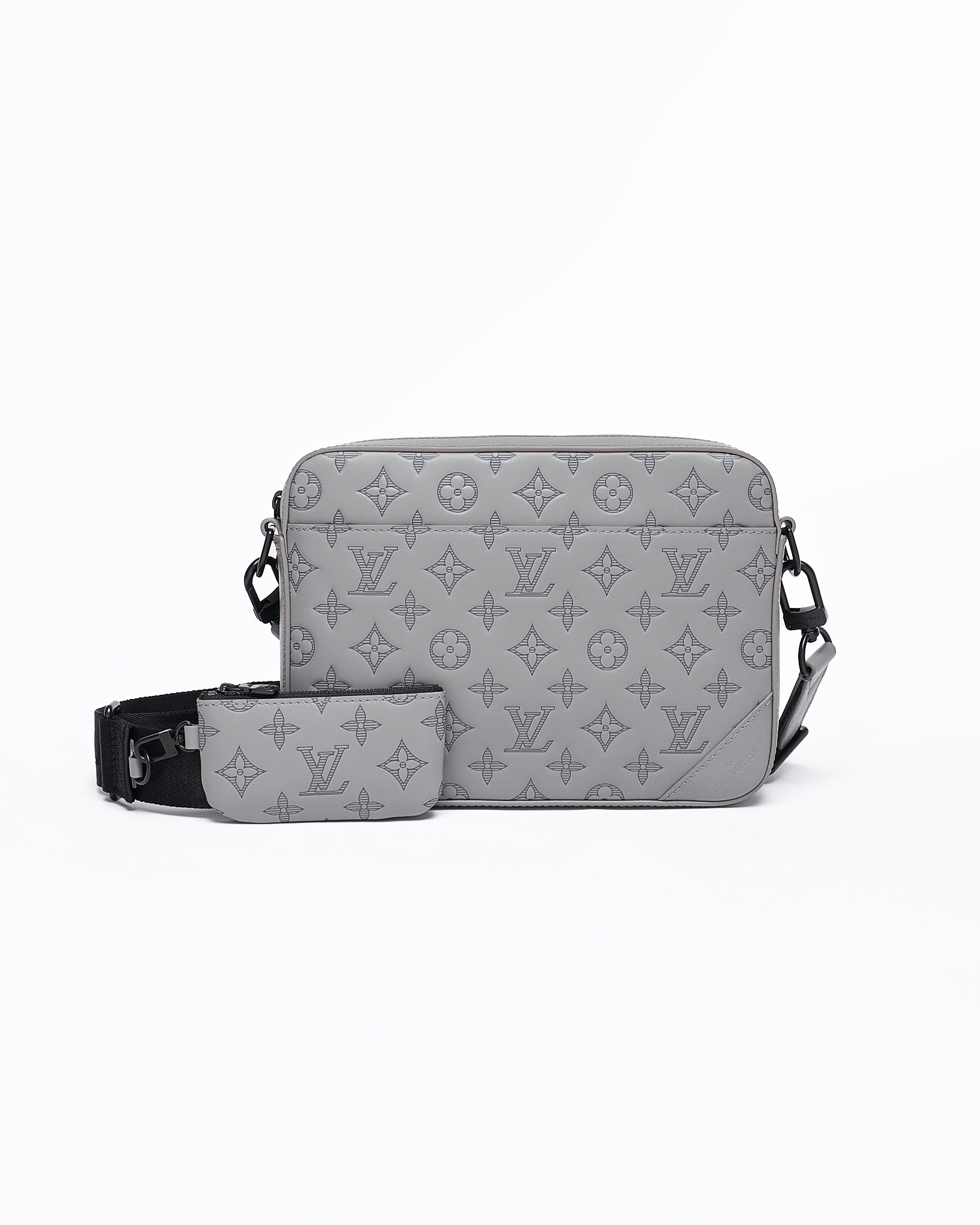 Shop Louis Vuitton Men's Grey Bags