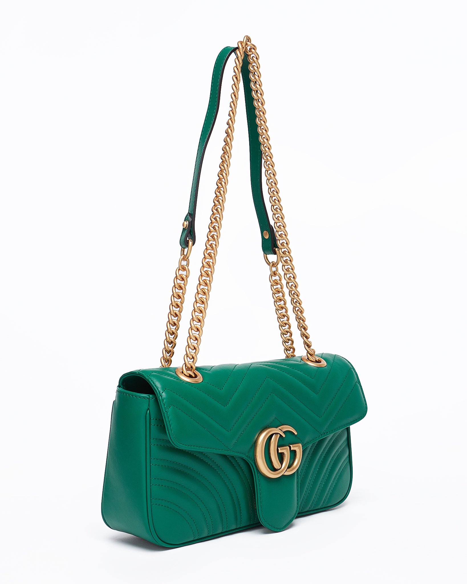 GUC Marmont Lady Green Shoulder Bag 185