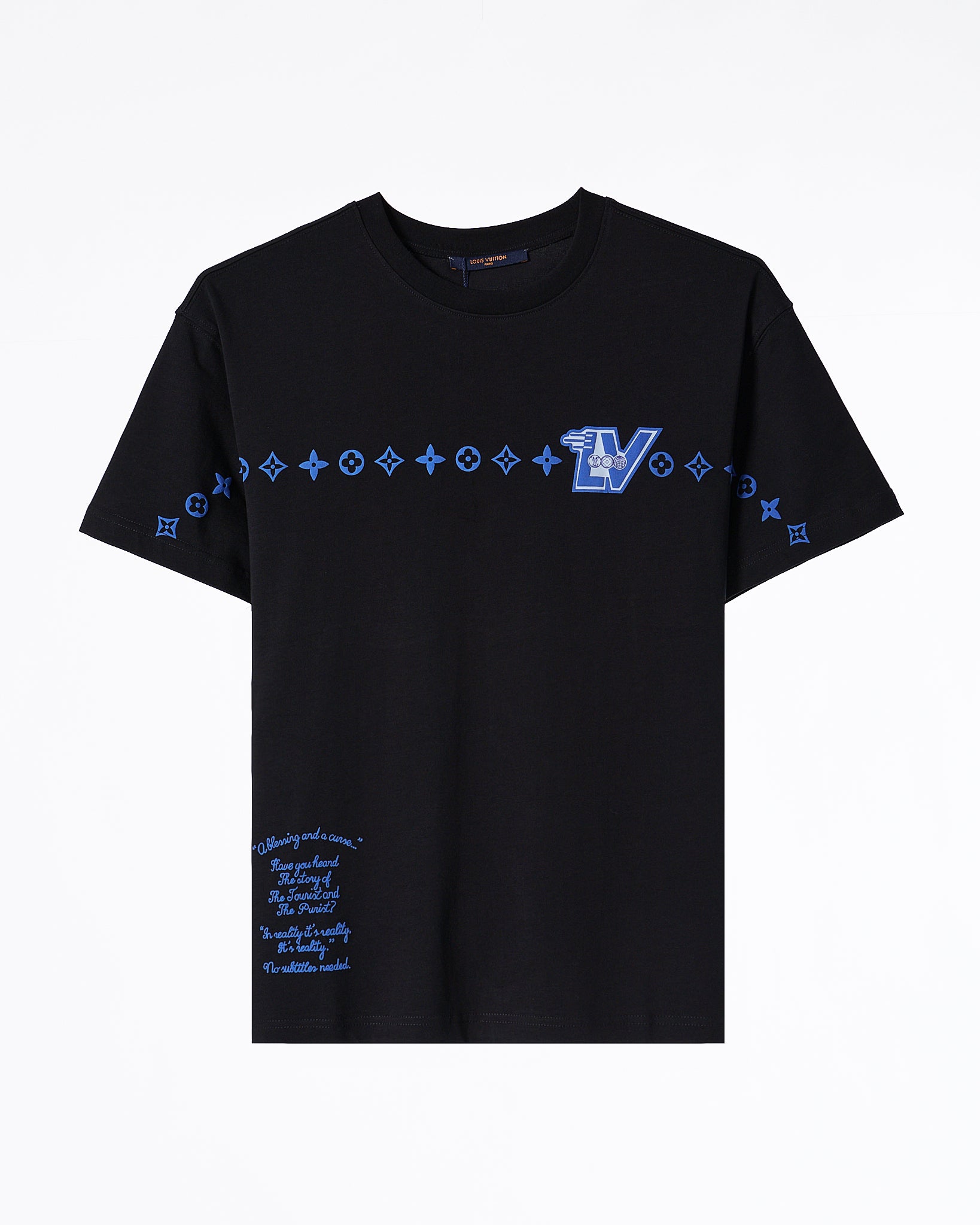 LV Logo Printed Men T-Shirt 49.90