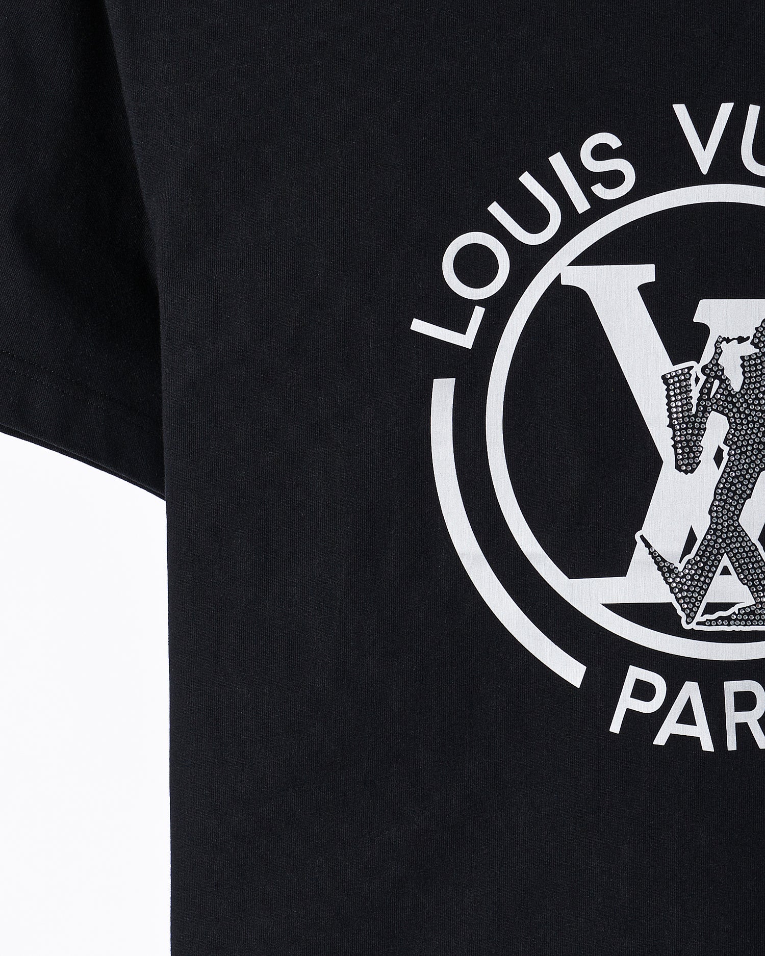 LOUIS VUITTON rhinestone t-shirt  Vuitton, Louis vuitton, Mens