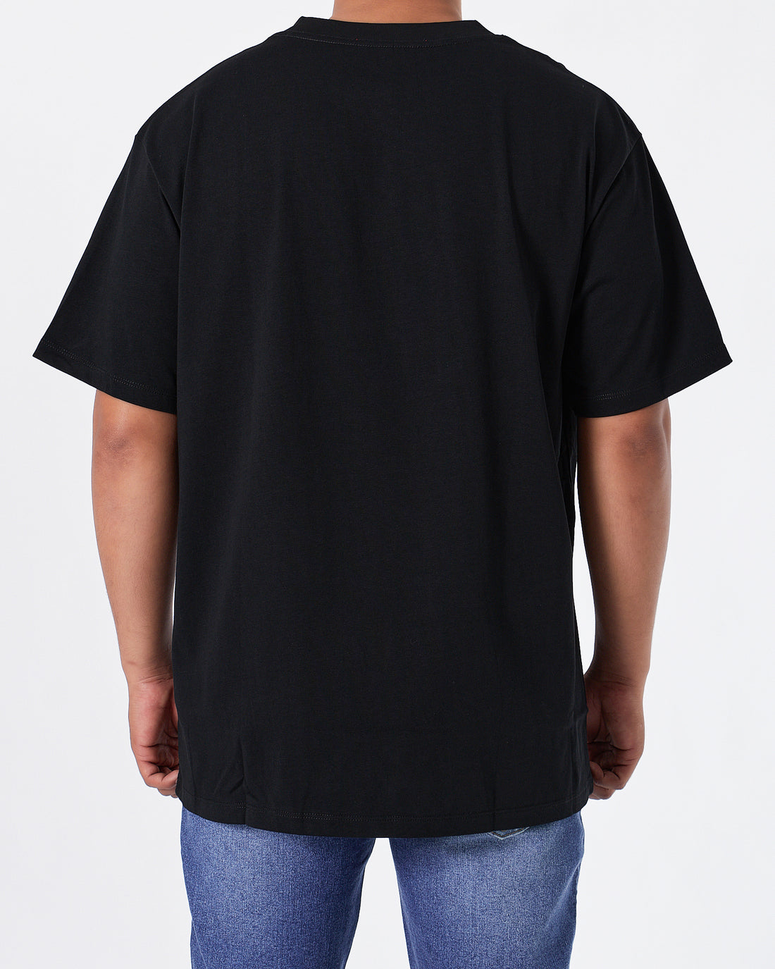 GUC x BAL Men Black T-Shirt 20.90