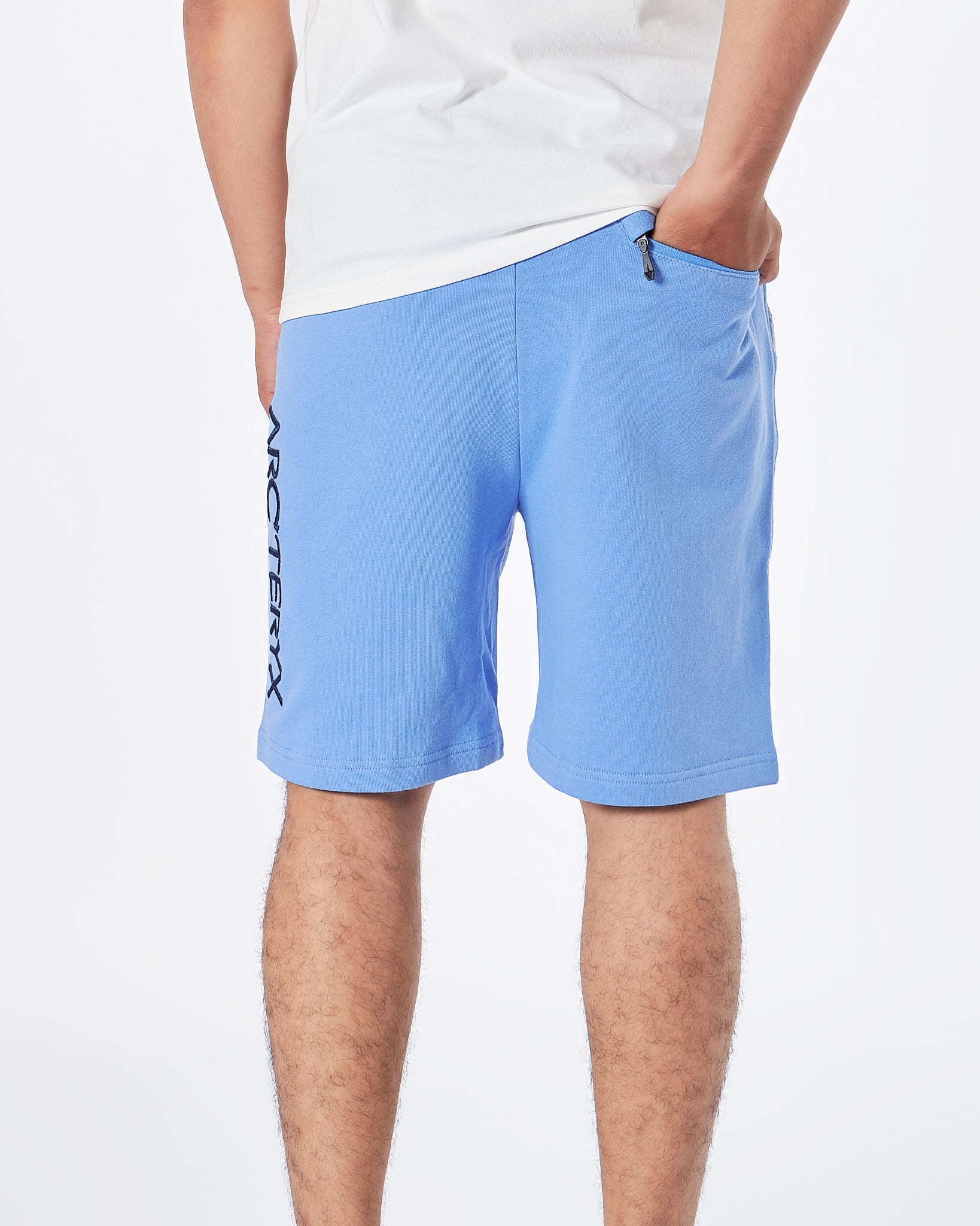 ARC Logo Embroidered Men Blue Shorts 24.90