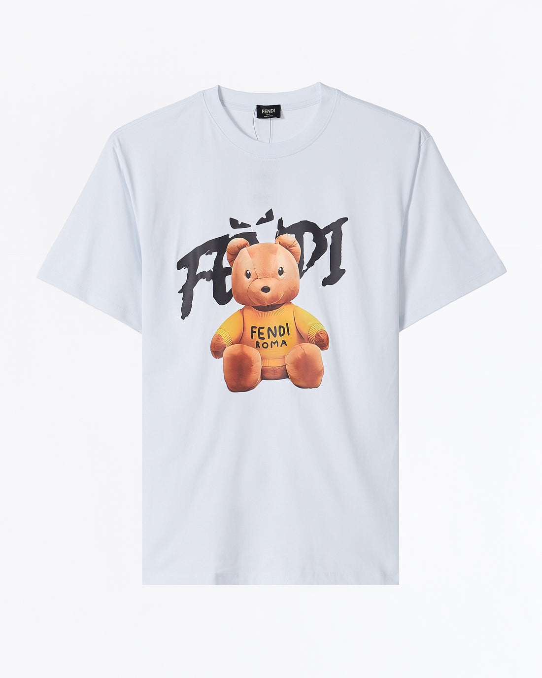 FEN Teddy Bear Printed Unisex White T-Shirt 22.90