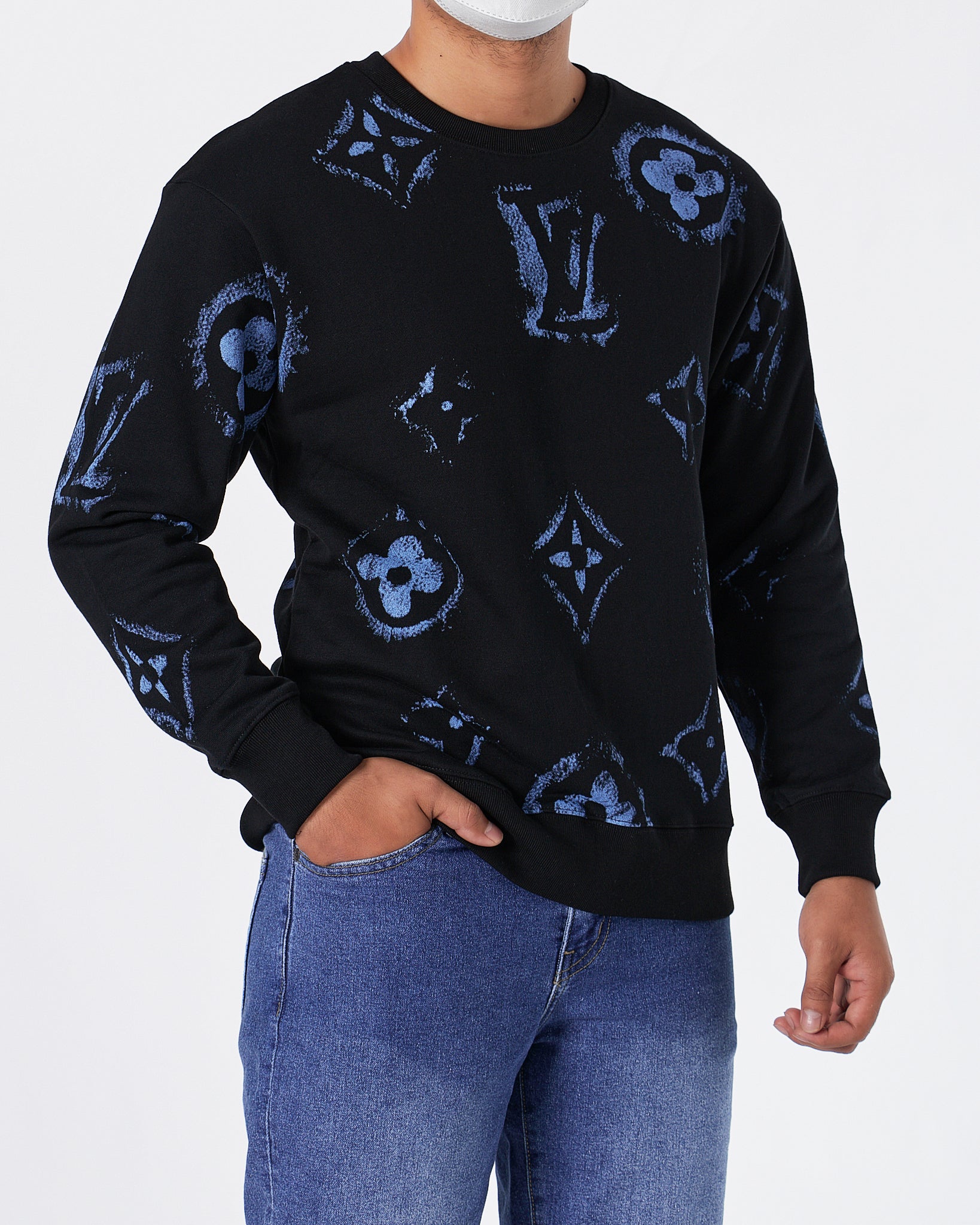 monogram louis vuitton sweater