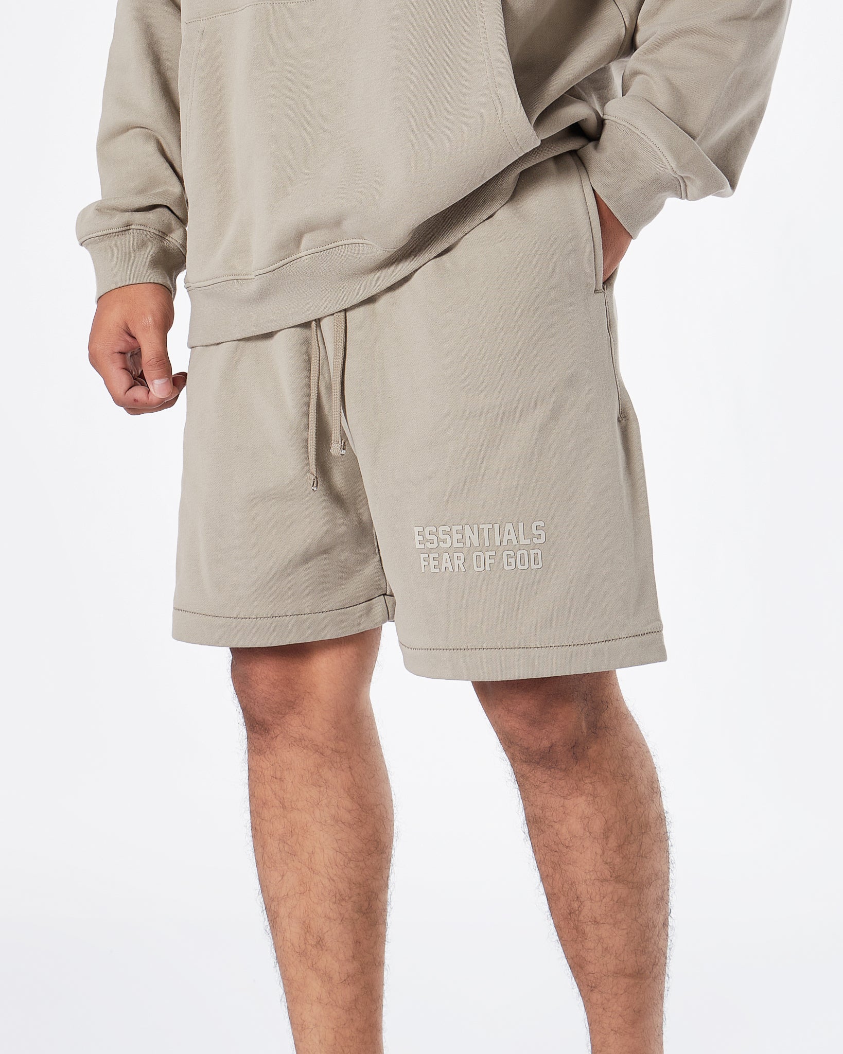 Fear of clearance god shorts grey