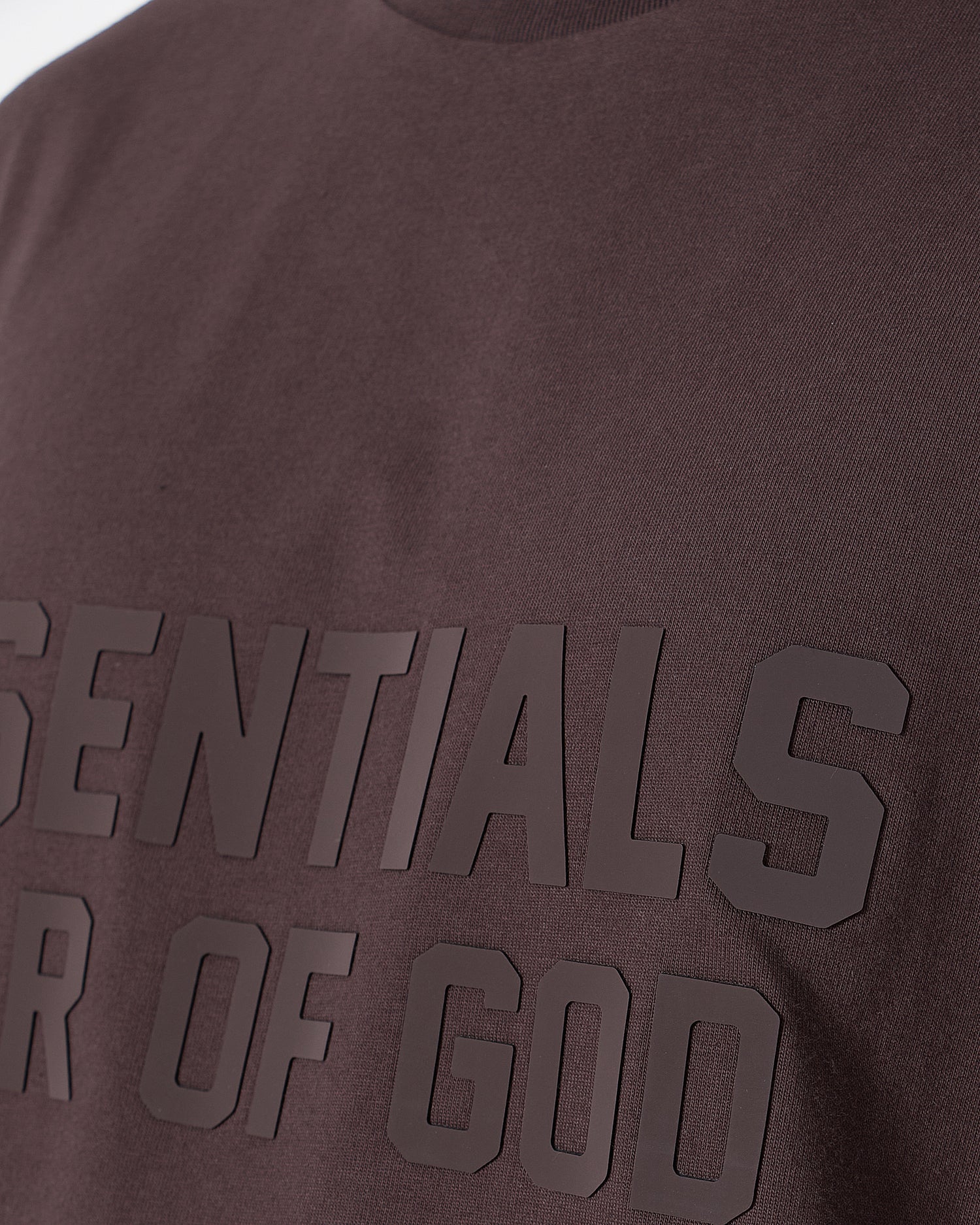 ESS Fear Of God Men Dark Purple T-Shirt 16.90