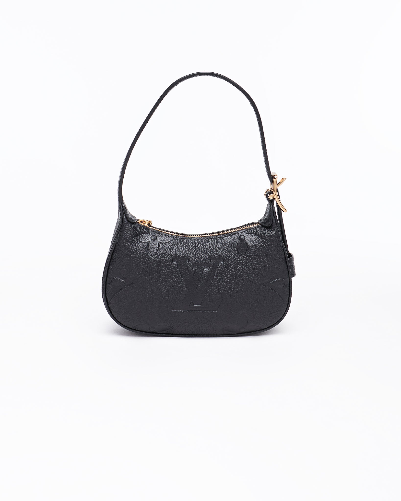 LV Monogram Lady Black Hobo Bag 209