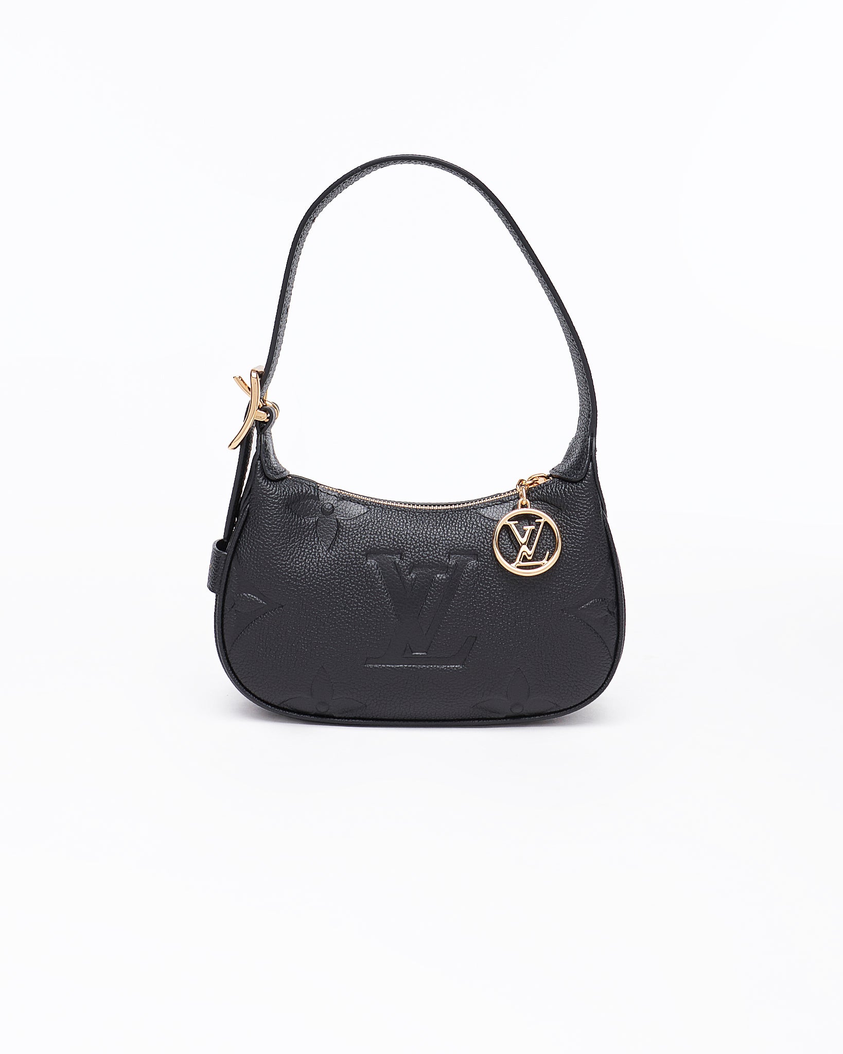 LV Monogram Lady Black Hobo Bag 209