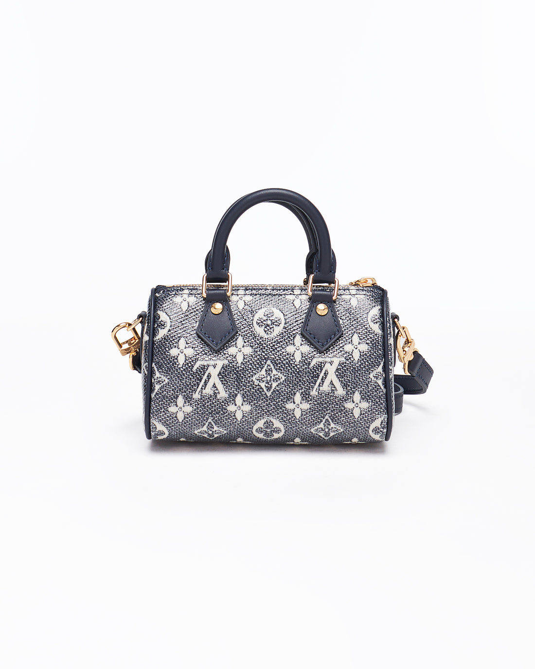 LV Monogram Cylinder Lady Black Bag 209