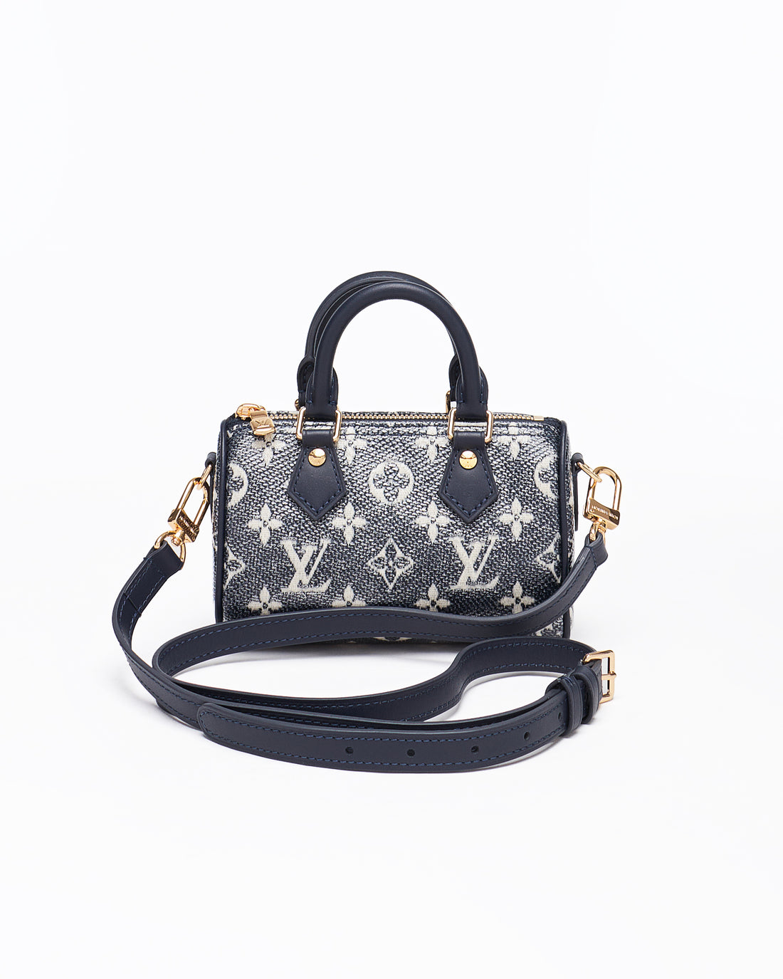 LV Monogram Cylinder Lady Black Bag 209