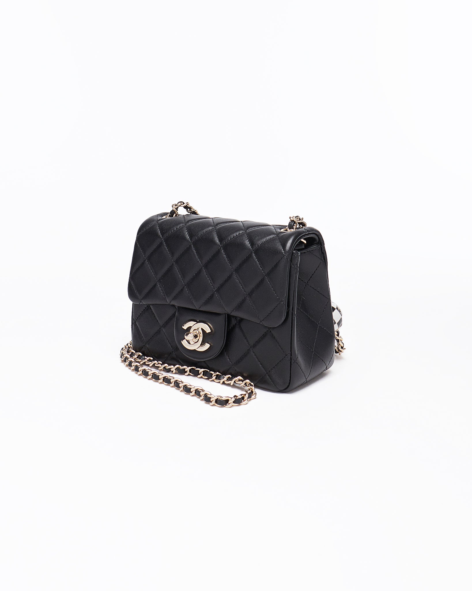 CHA Small Classic Flap Lady Black Bag 229