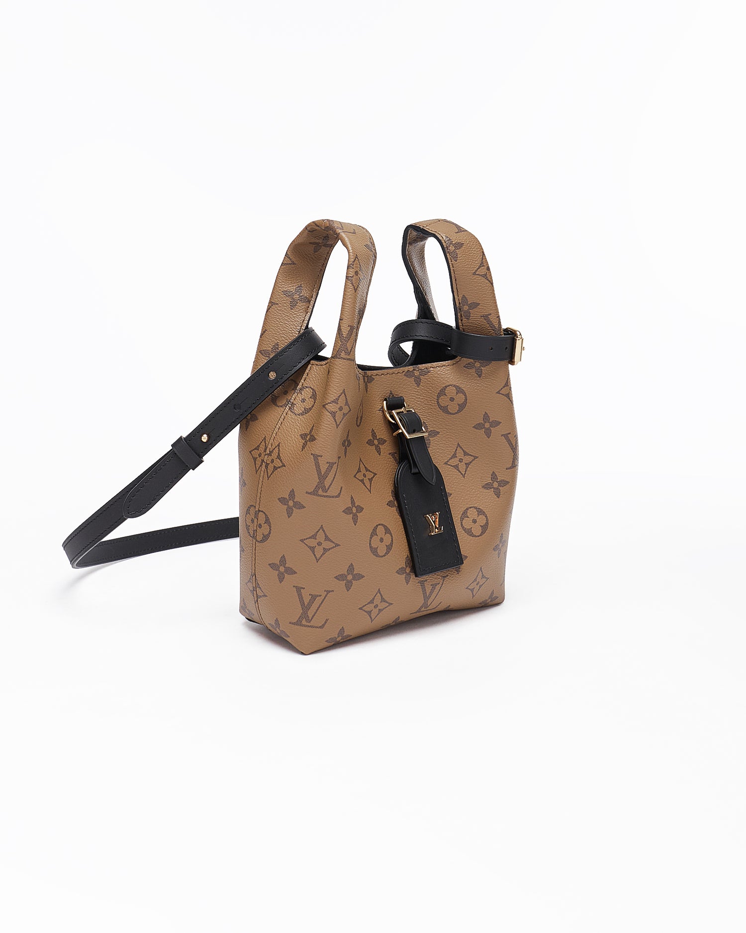 LV Monogram Lady Brown Bucket  Bag 219