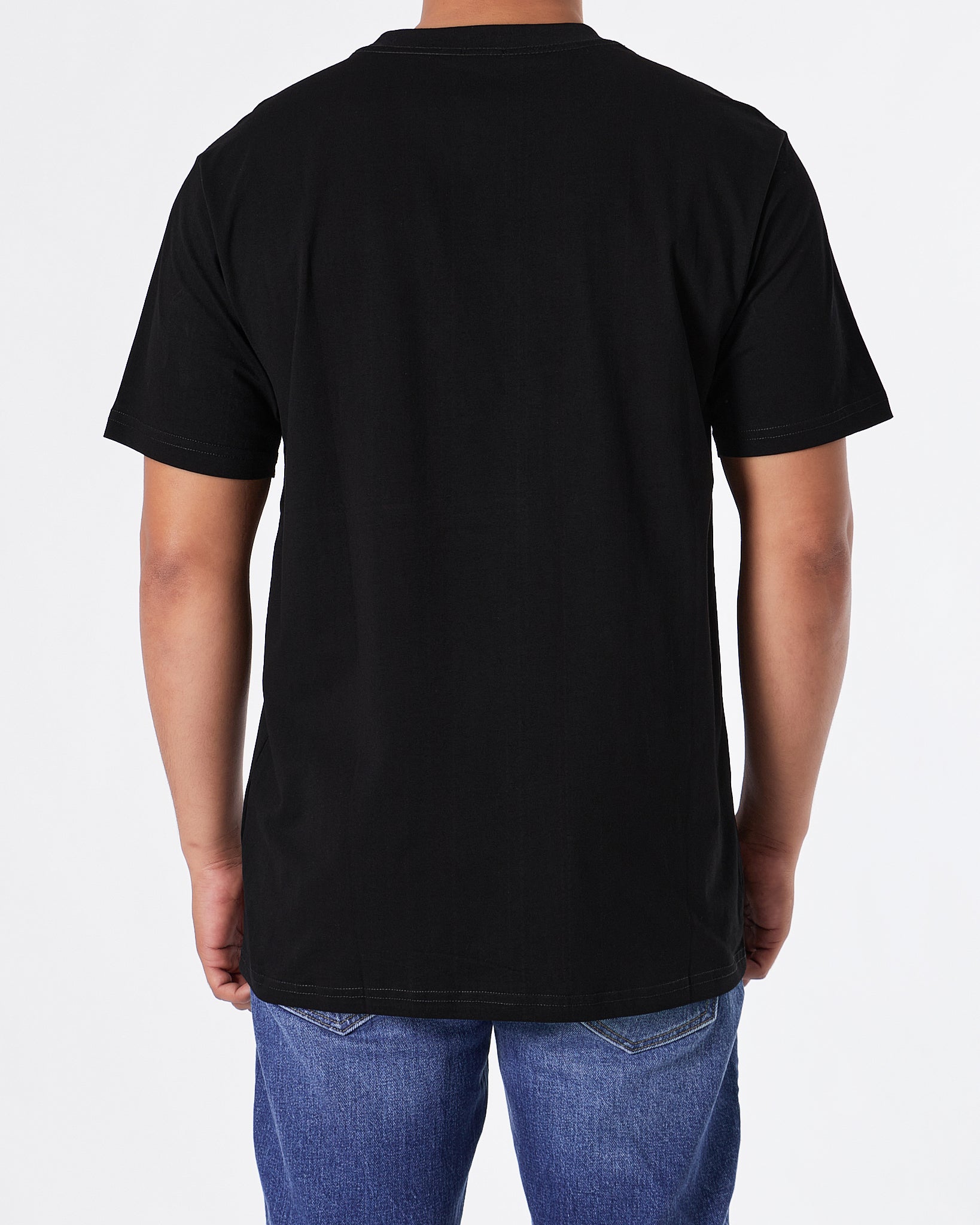 LOW Logo Printed Men Black T-Shirt 20.90