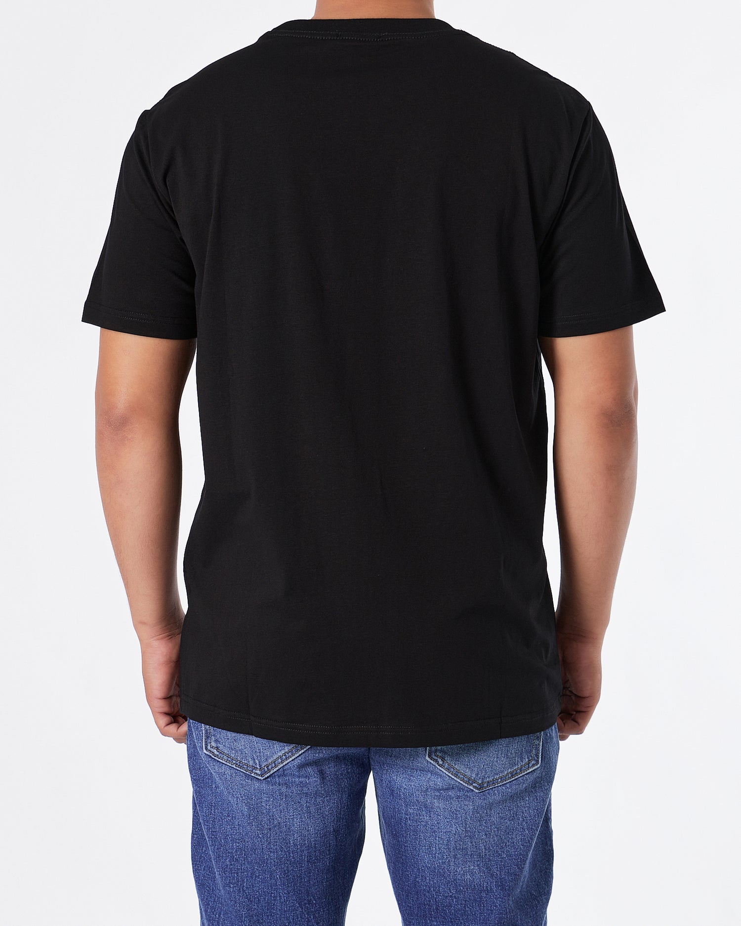 MON Round Logo Men Black T-Shirt 23.90