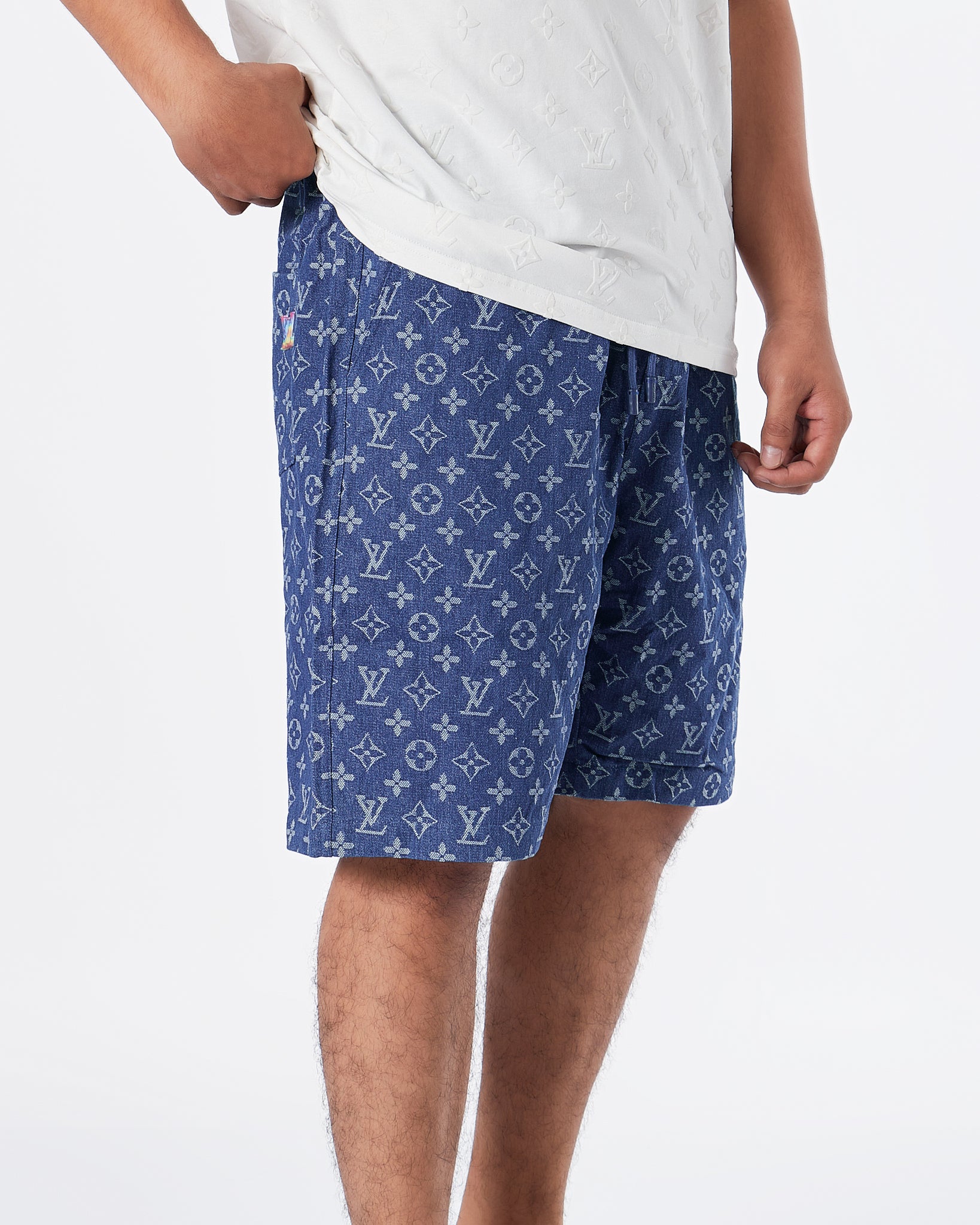 Louis Vuitton Mens Shorts 2023-24FW, Blue, L