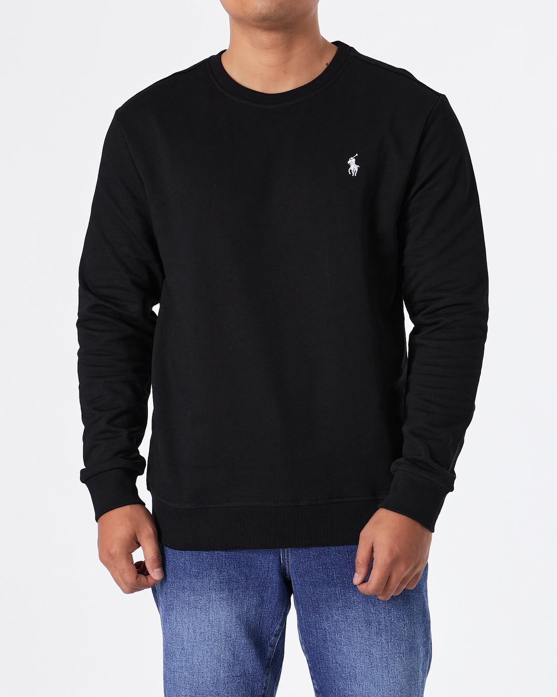 RL Plain Color Men Black Sweater 29.90