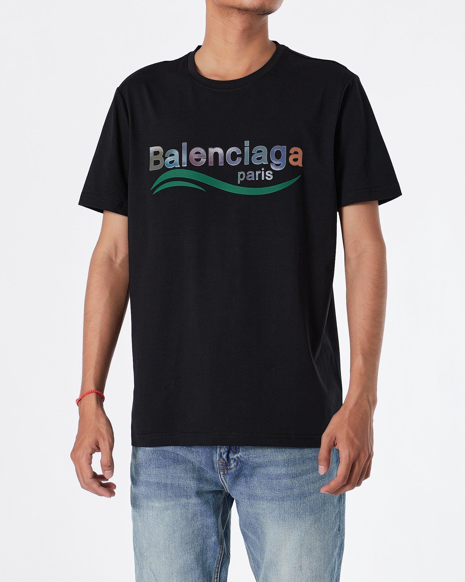 BAL Hologram Logo Men Black T-Shirt 52.90