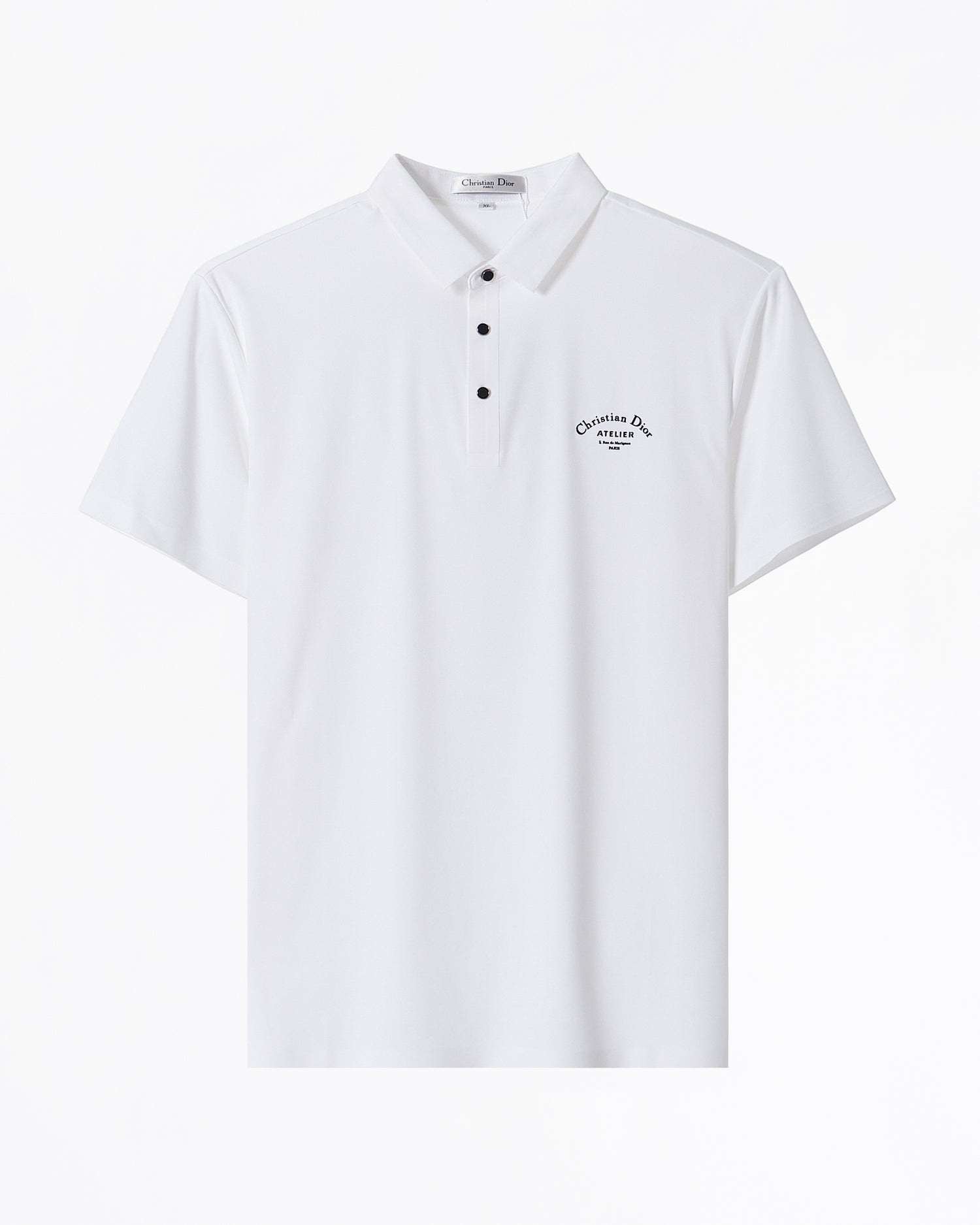 CD Logo Printed Men White Polo Shirt 57.90