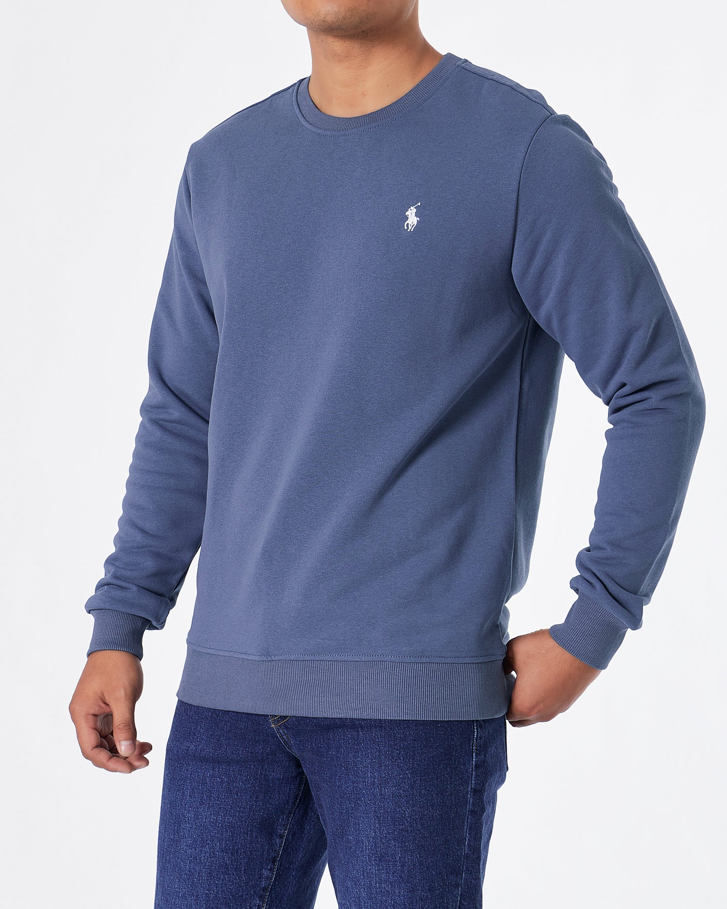 RL Plain Color Men Blue Sweater 29.90