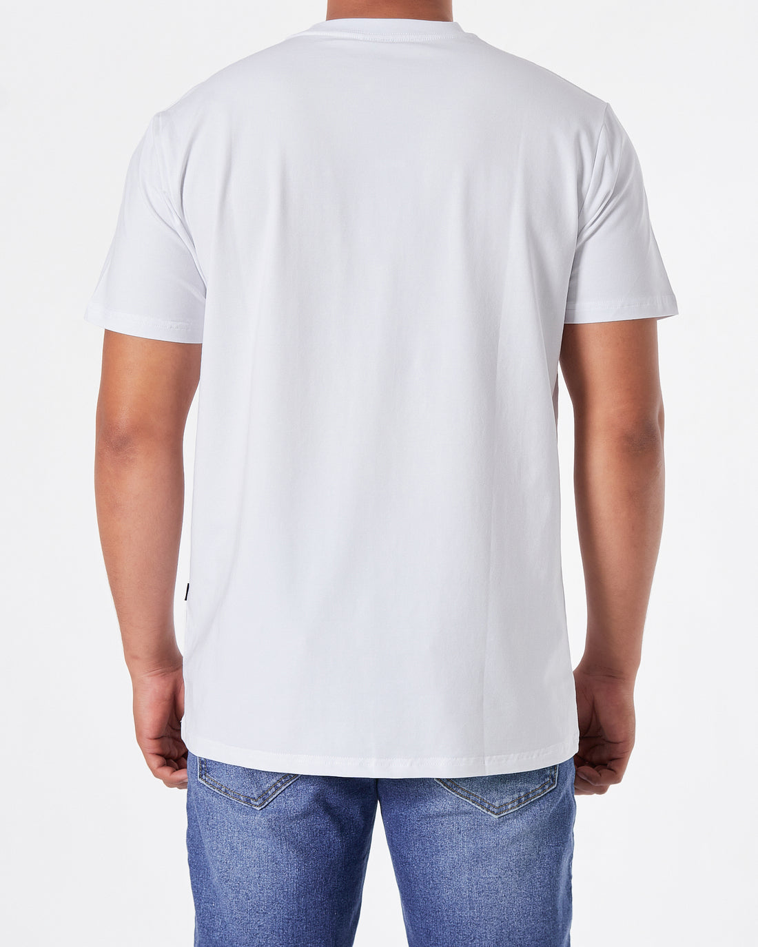 HUG Logo Printed Men White T-Shirt 16.90