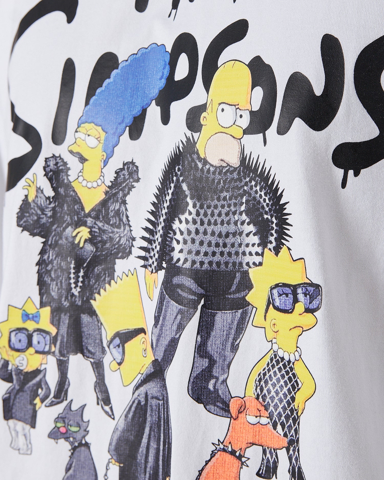 BAL The Simpsons Printed Men White T-Shirt 17.90