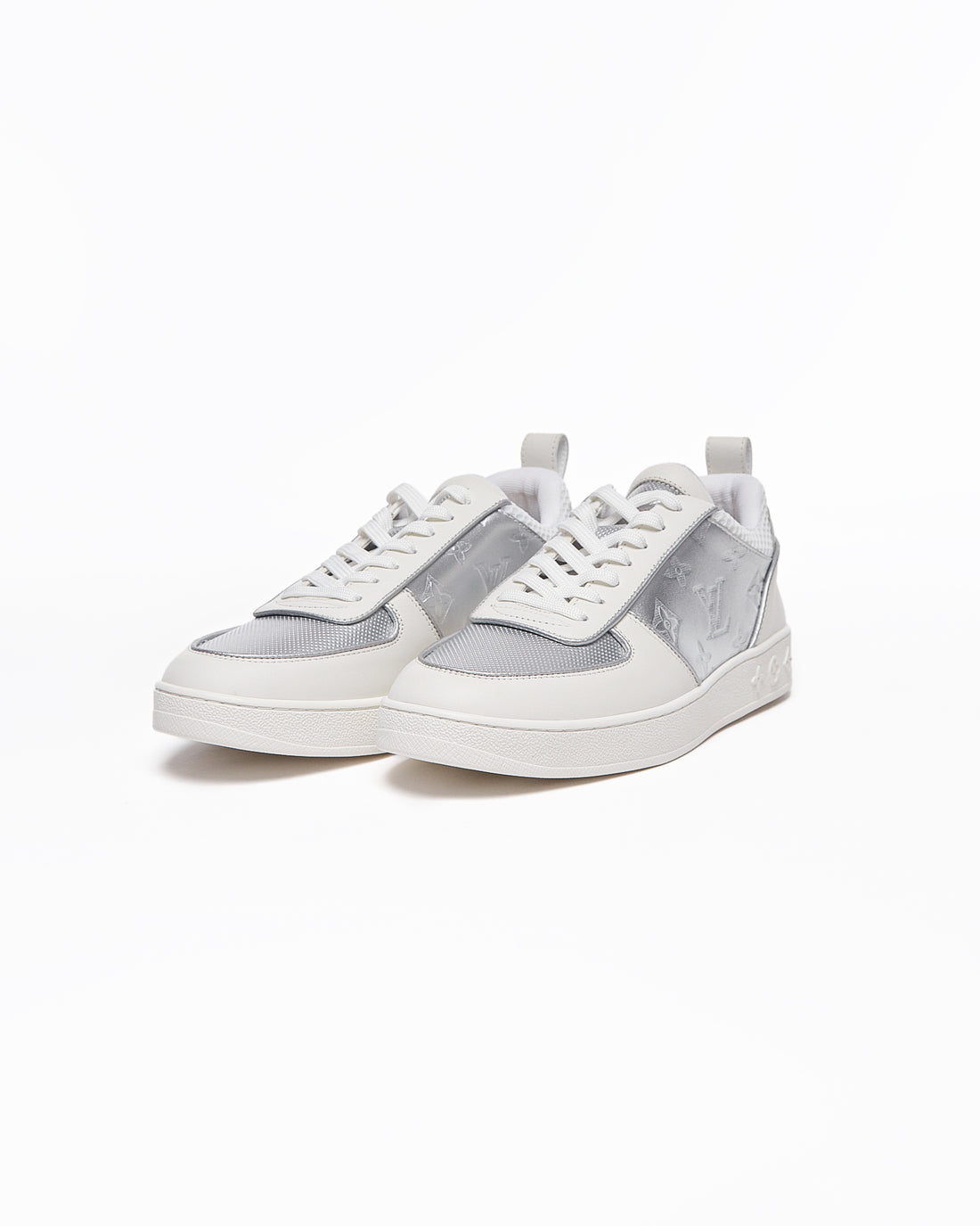 LV Monogram Silver Trainers Shoes 145.90