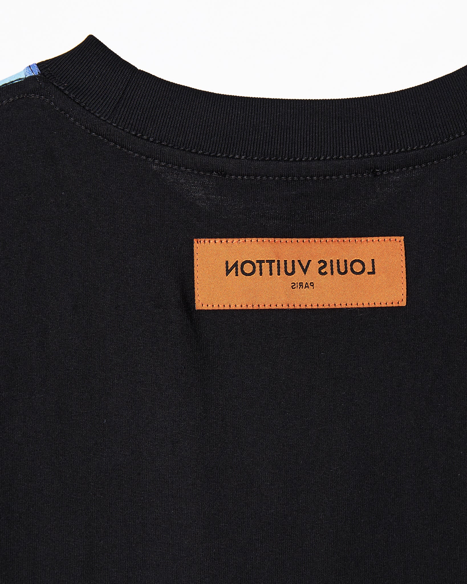 LV Monogram Color Fade Men Black T-Shirt 52.90