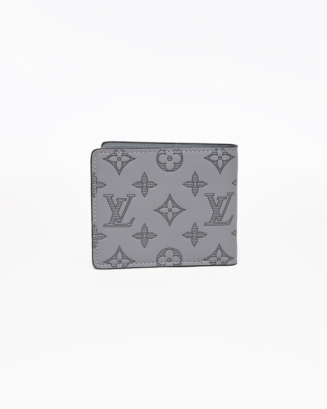 LV 3D Monogram Men Grey Wallet 39.90