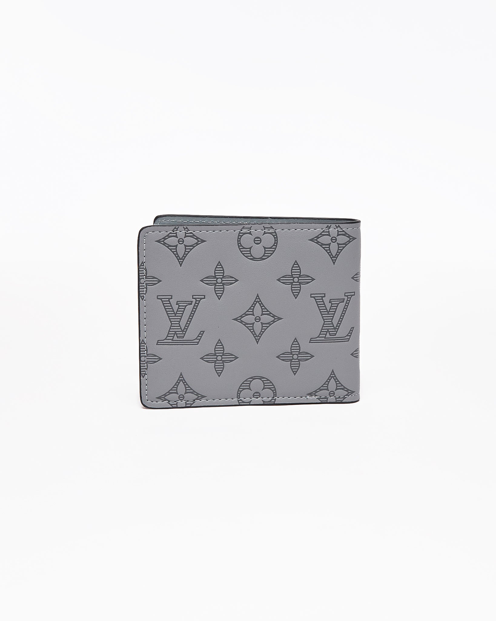 LV 3D Monogram Men Grey Wallet 39.90