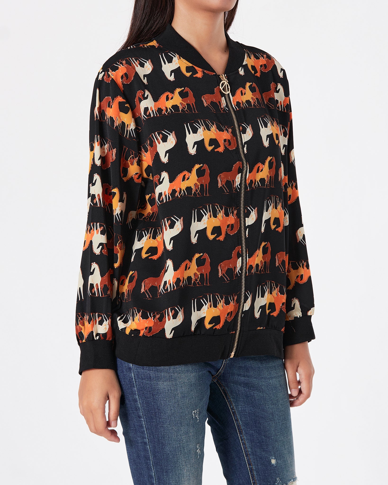 HER Horse Over Printed Lady  Jacket 20.90