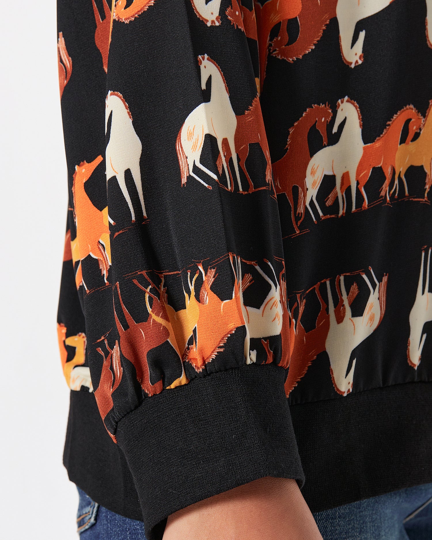 HER Horse Over Printed Lady  Jacket 20.90