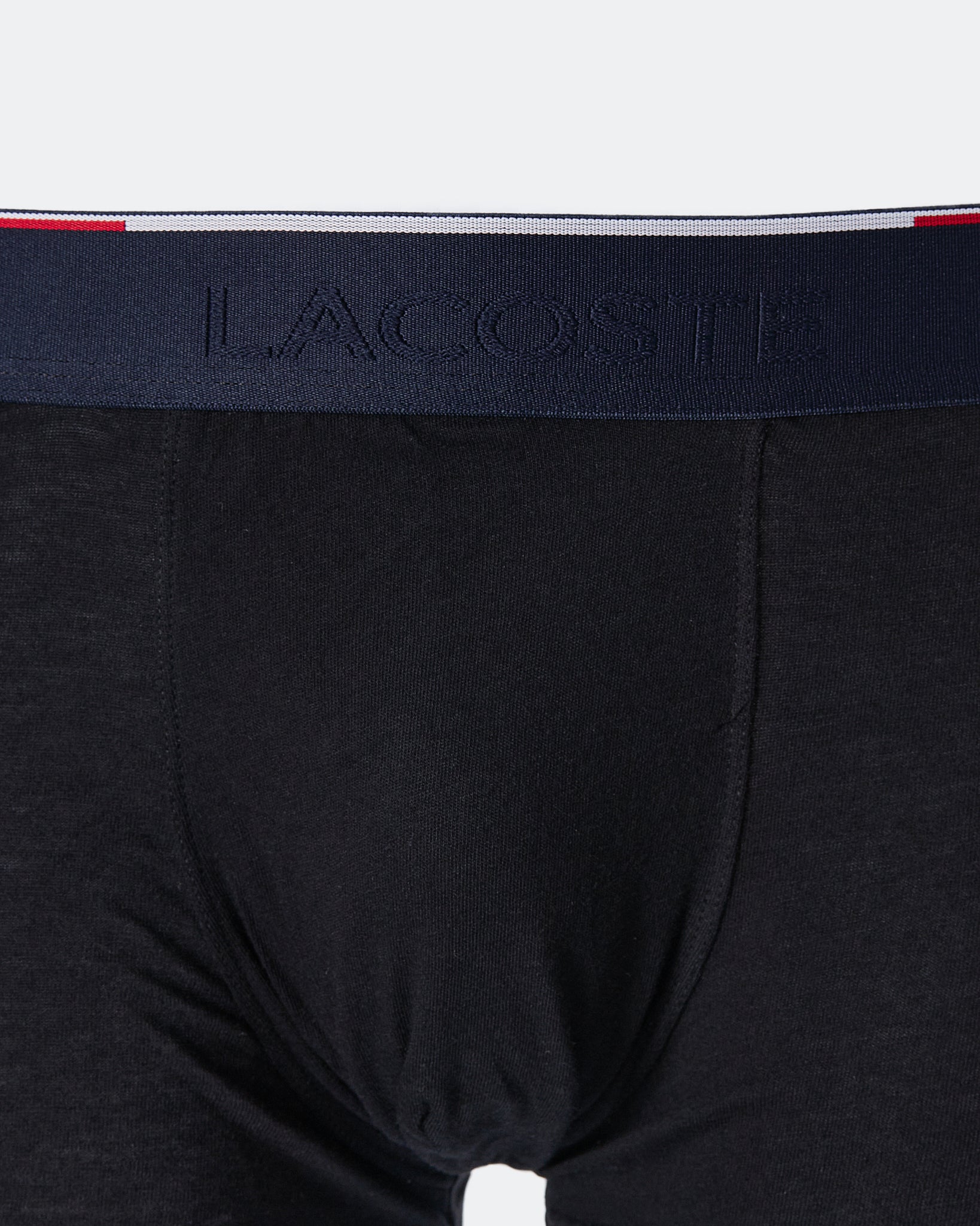 LAC Logo Embroidered Men Black Underwear 5.90