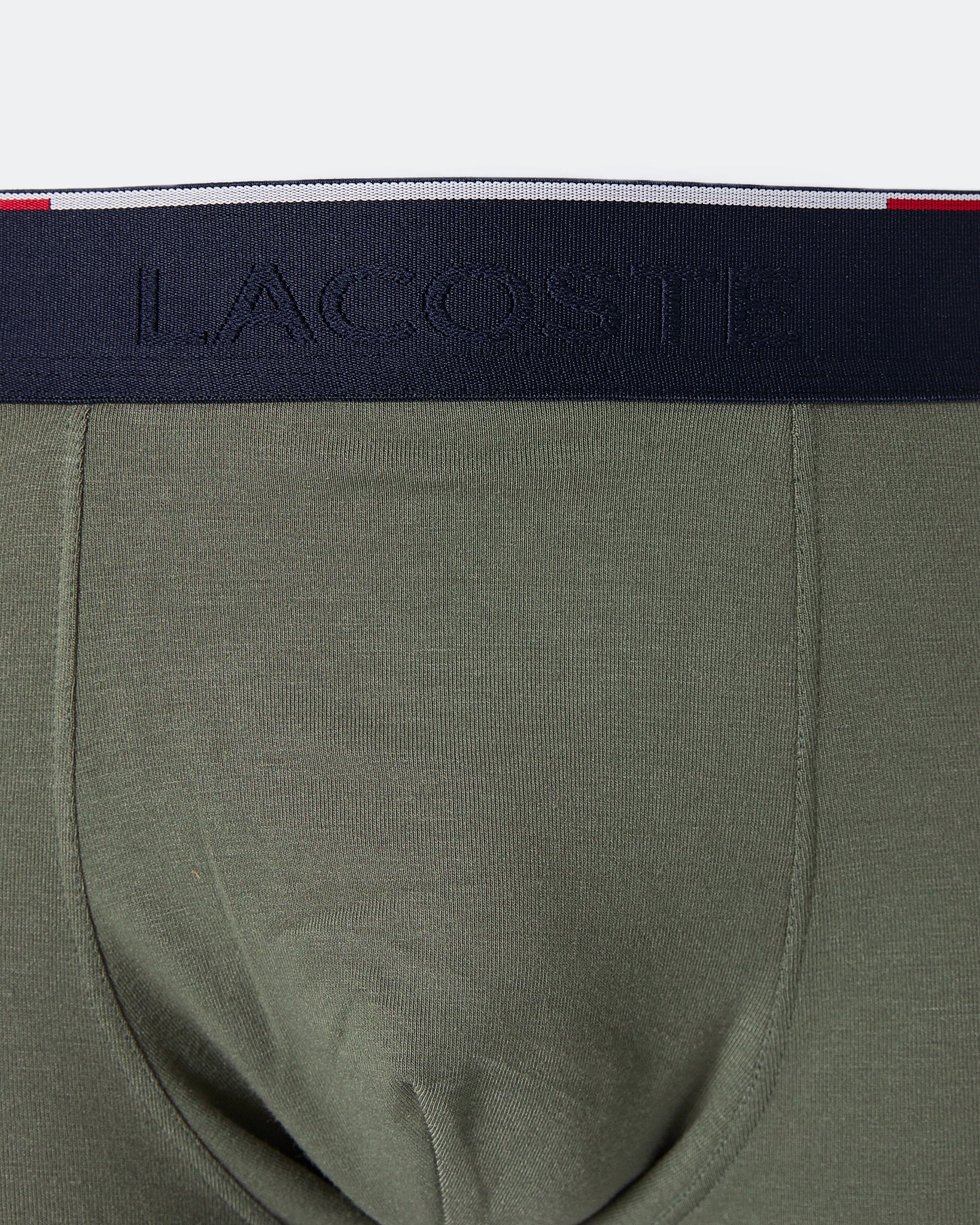 LAC Logo Embroidered Men Green Underwear 5.90