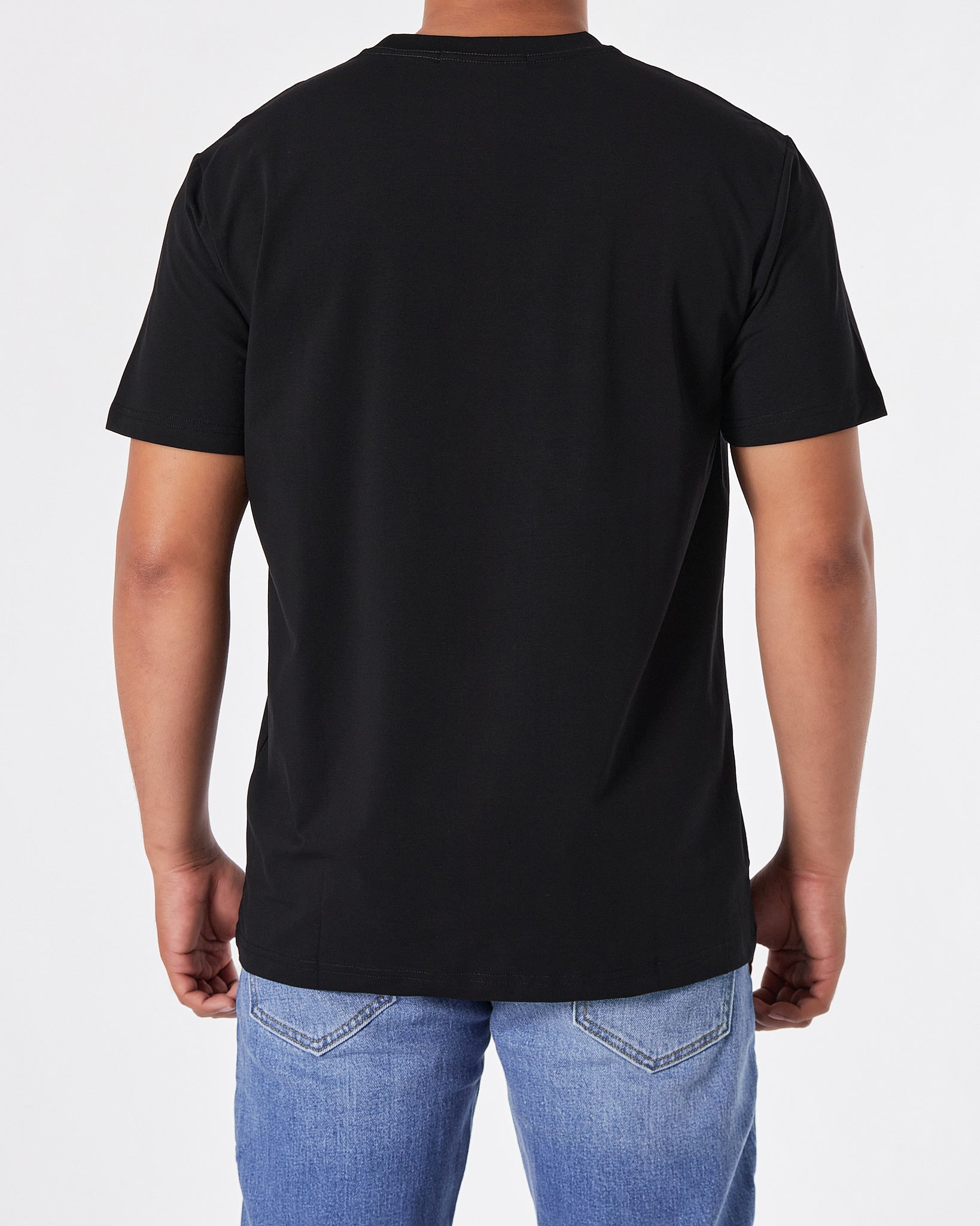 ARM Logo Printed Men Black T-Shirt 17.90