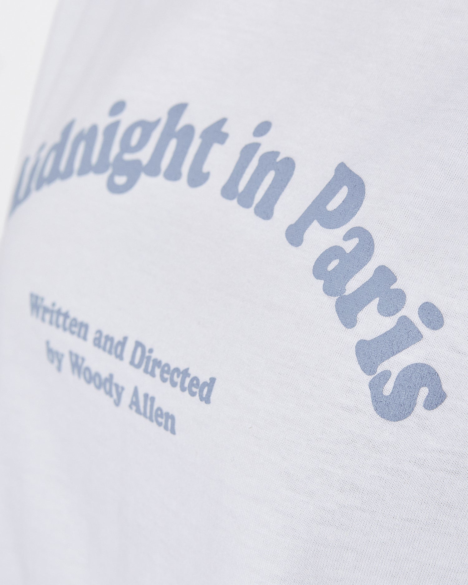 Mid Night In Paris Lady White T-Shirt Crop Top 9.90