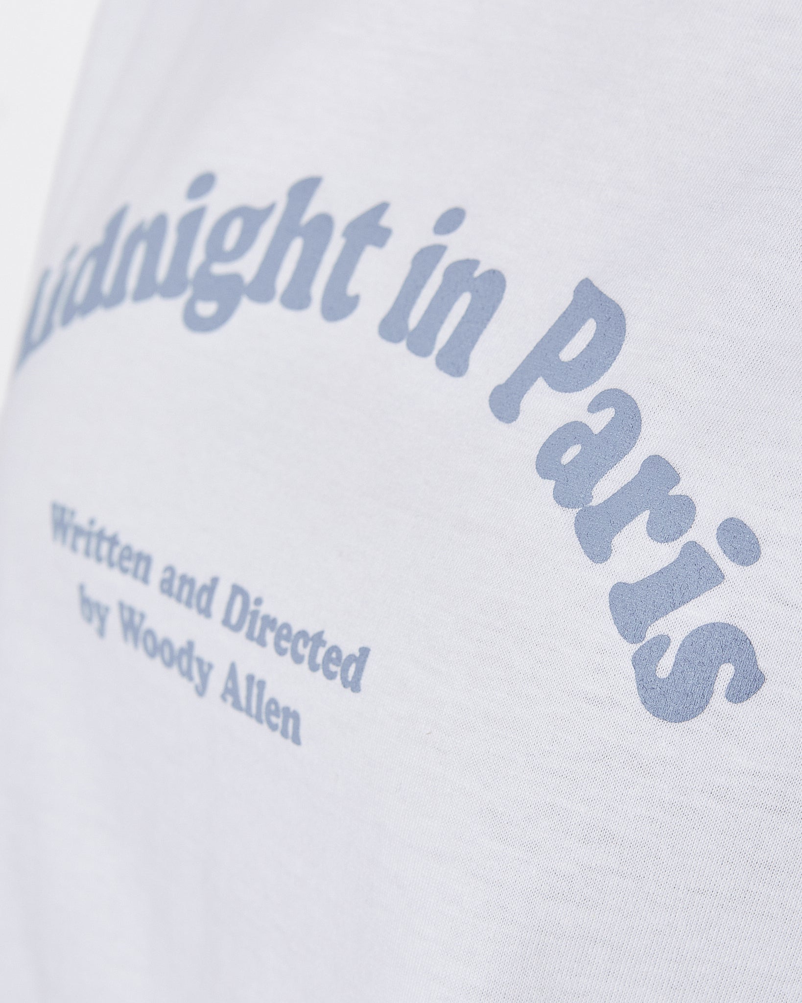 Mid Night In Paris Lady White T-Shirt Crop Top 9.90