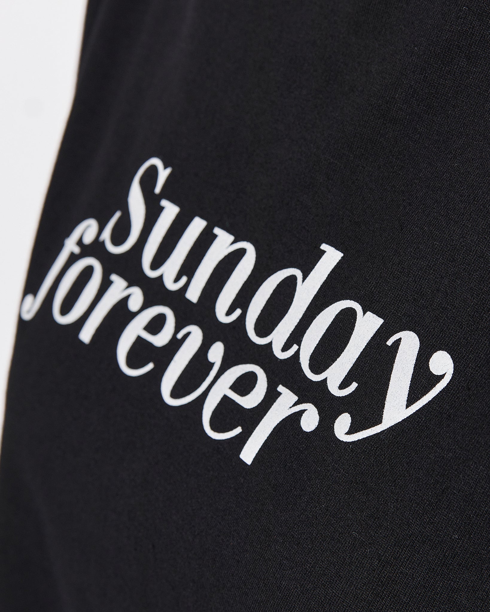 Sunday Forever Lady Black T-Shirt Crop Top 9.90