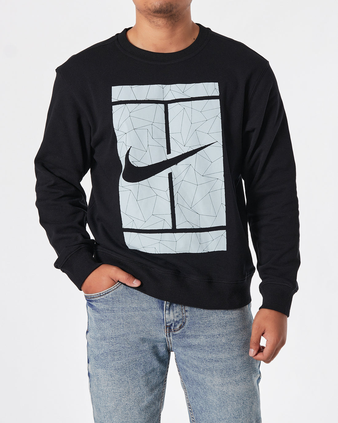 NIK Swooh Logo Printed Sweater 20.90