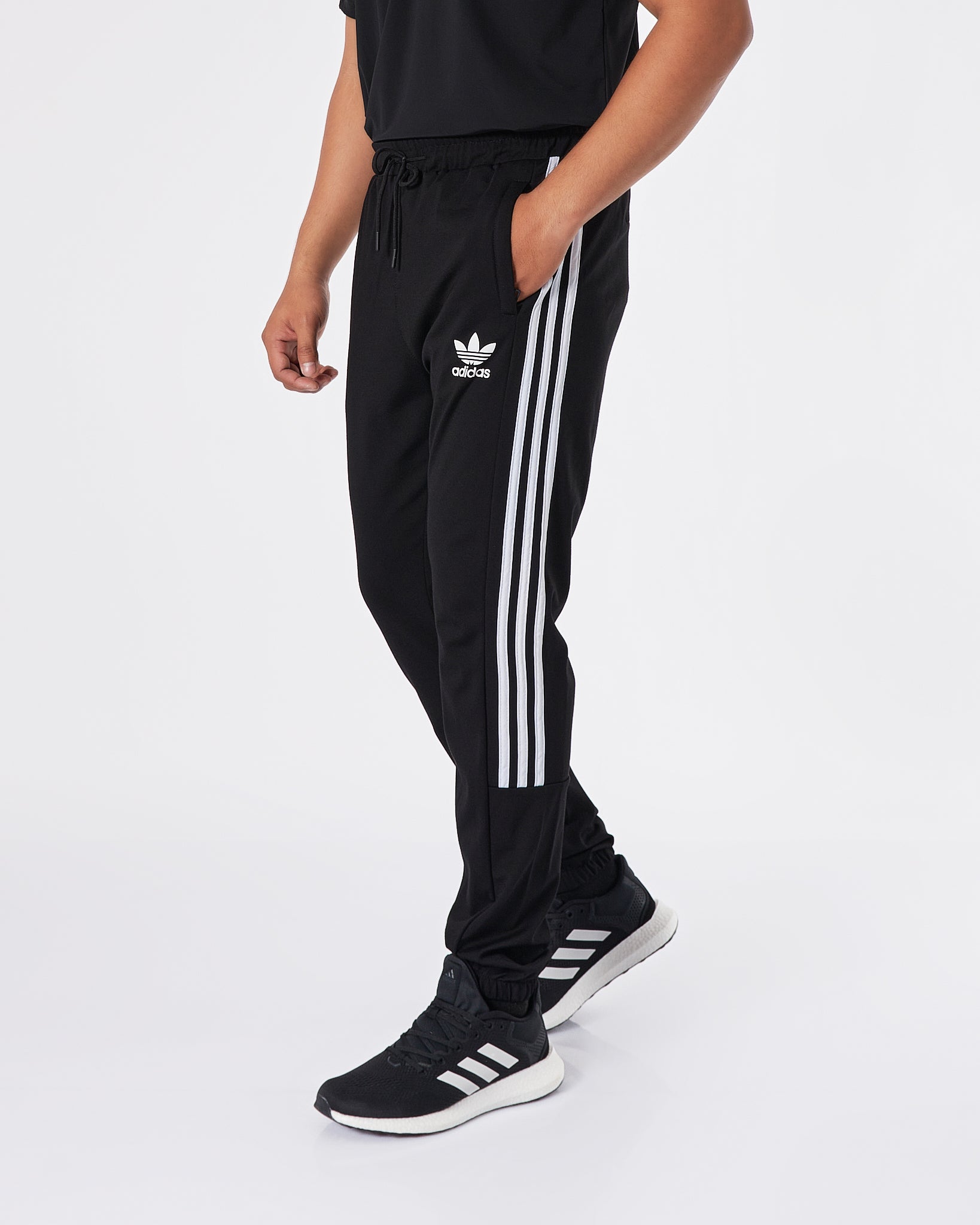 Striped track pants discount men