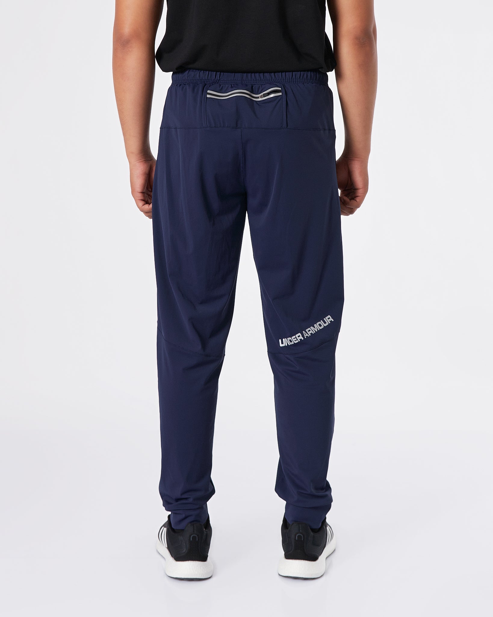 UA Lightweight Logo Printed Men Blue Track Pants 17.90
