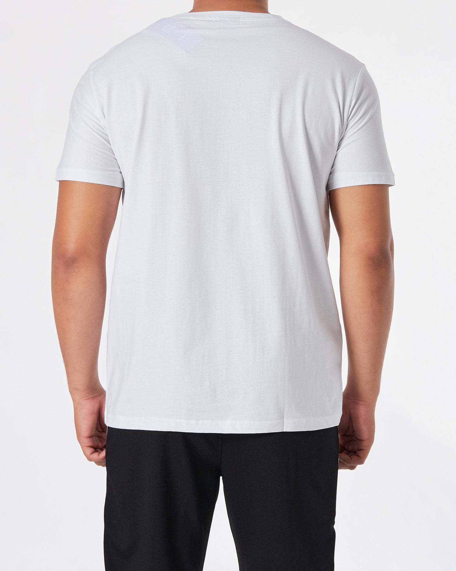 ADI Inter Logo Printed Men White T-Shirt 15.90