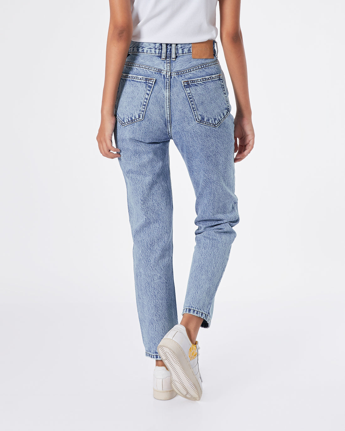 PB High Waist Straight Leg Lady Blue Jeans 18.50